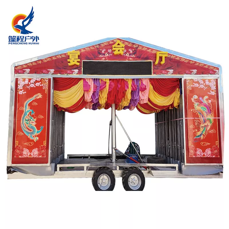 पुश-पुल पार्टी टेंट: वे बाहरी उत्सवों को कैसे सरल बनाते हैं?